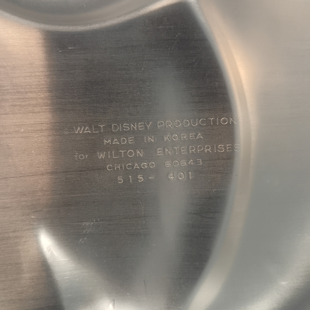 Walt Disney Productions Silver Plate